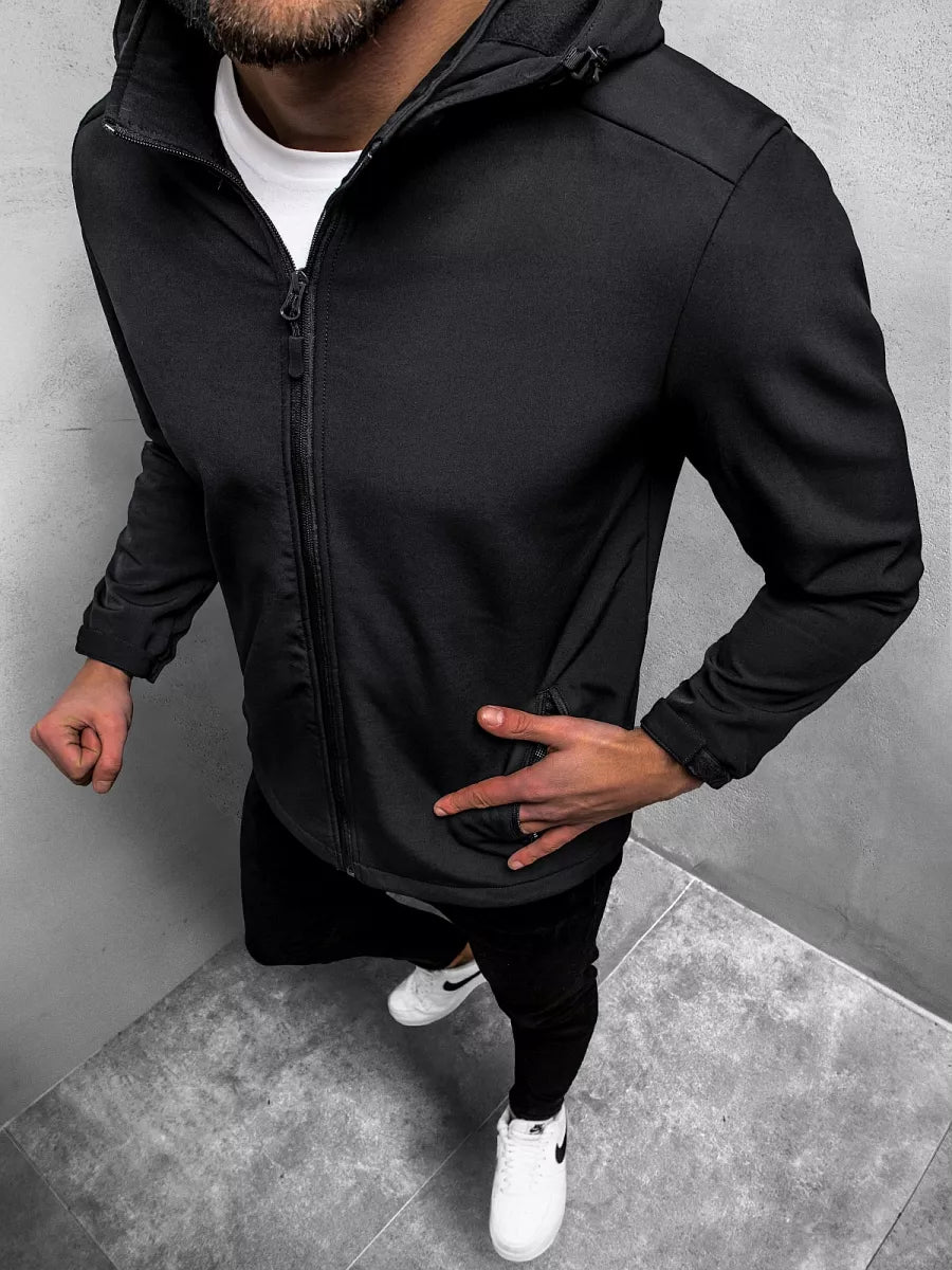 Black men's jacket "Luter"