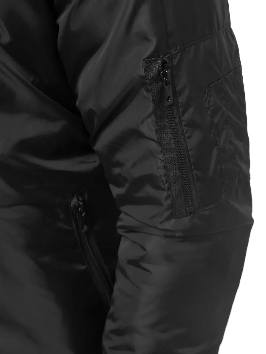 Men's black jacket "Route"