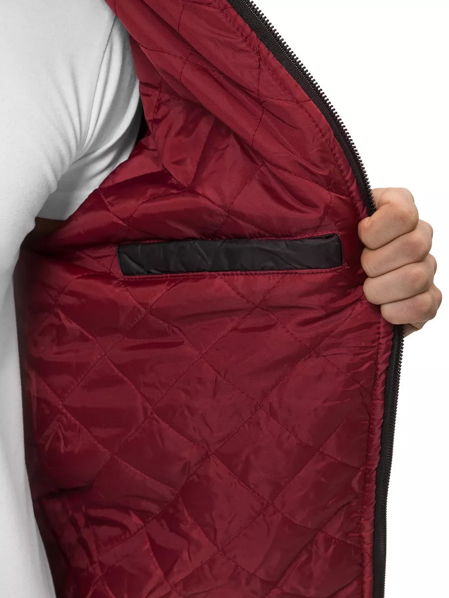 Men's black jacket "Route"