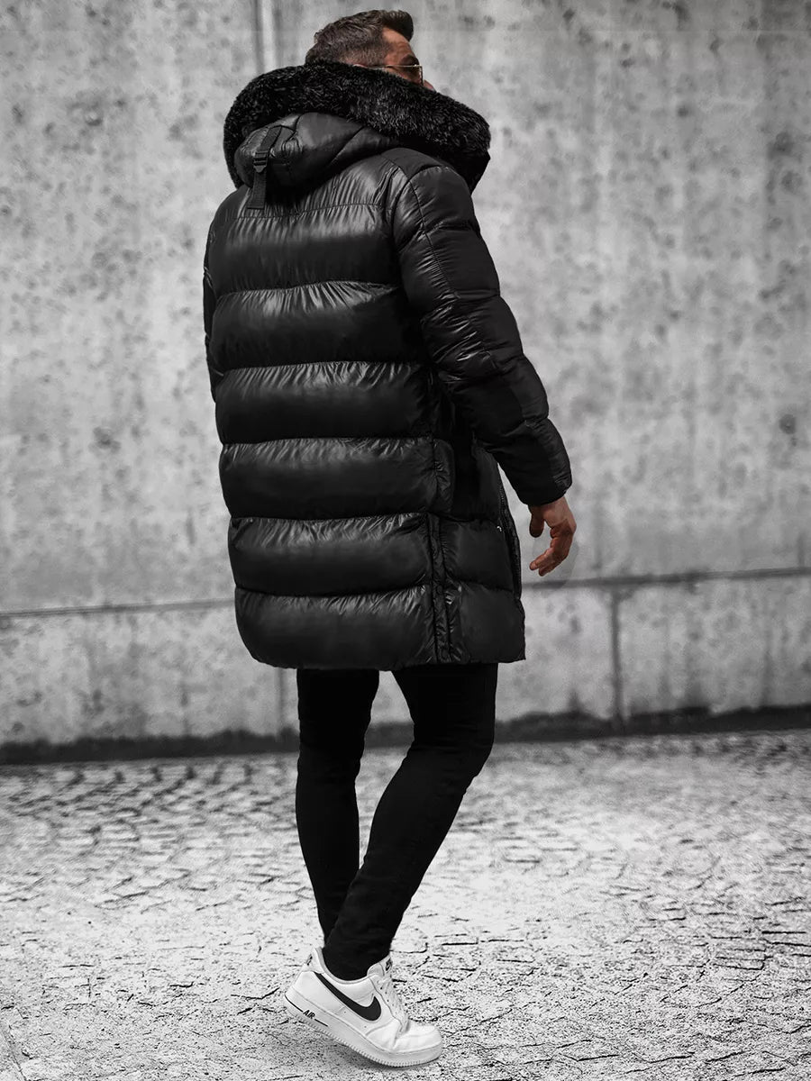 Black men's jacket Alom