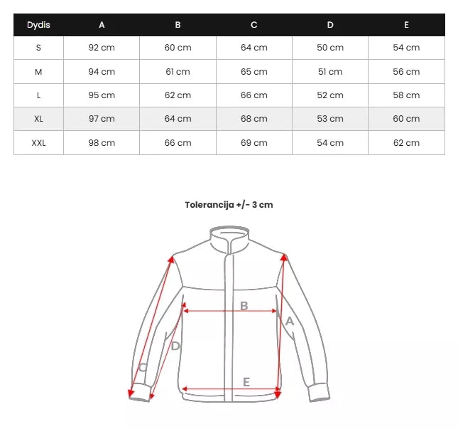 Black men's jacket Alom