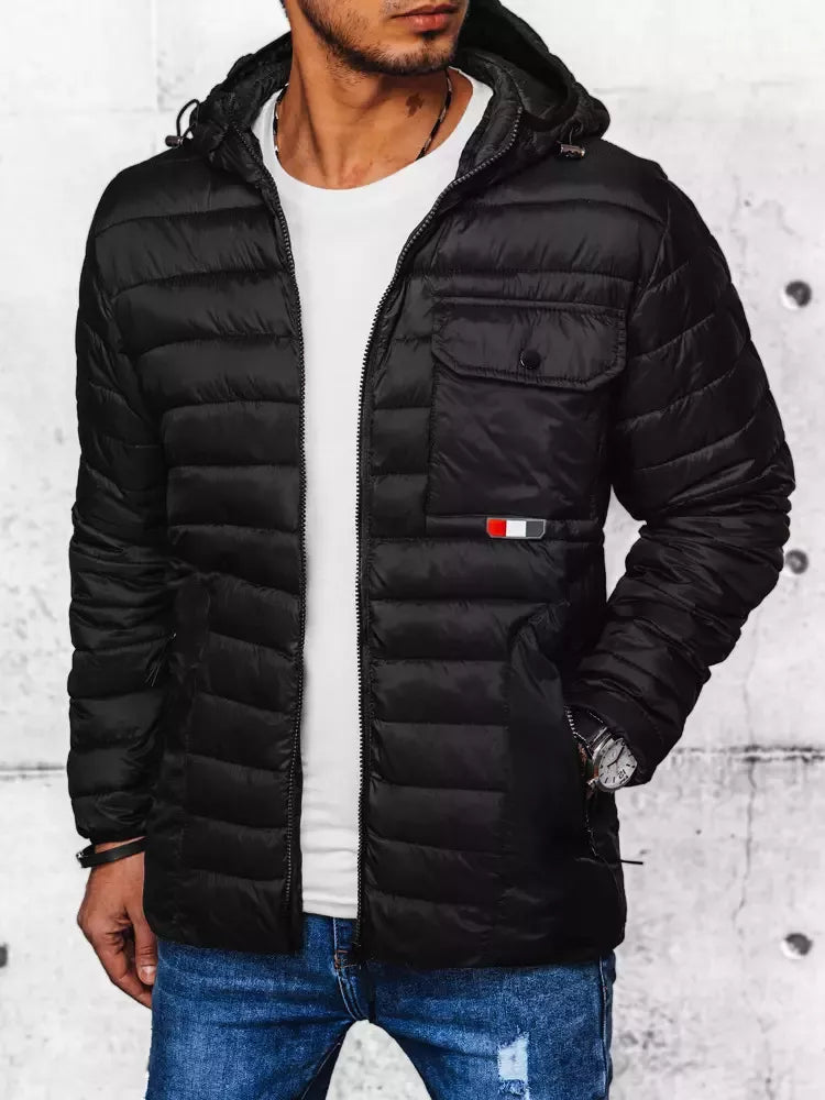 Black men's jacket Gobar