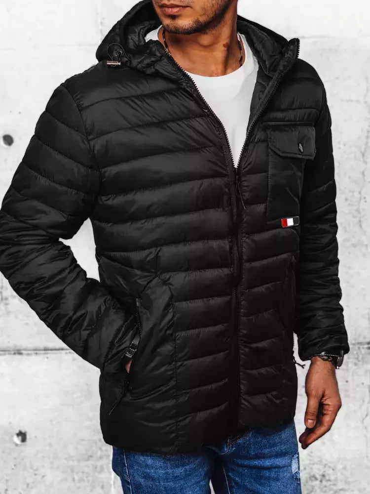 Black men's jacket Gobar