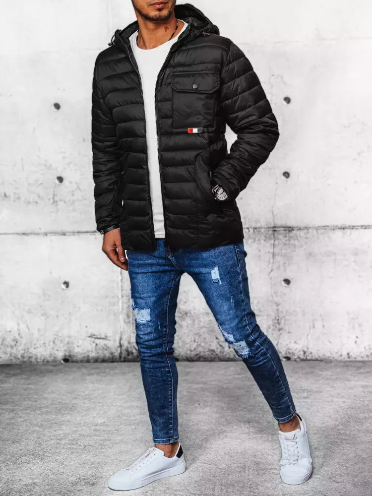 Black men's jacket Gobar