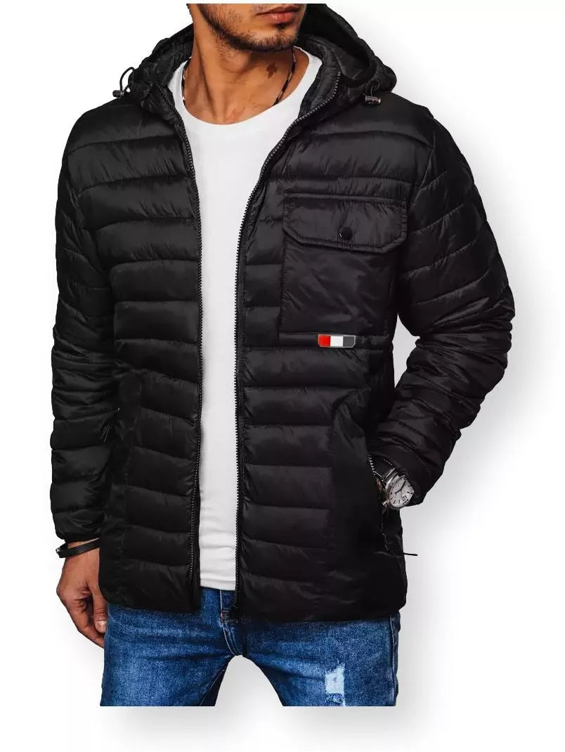 Black men's jacket Gobar