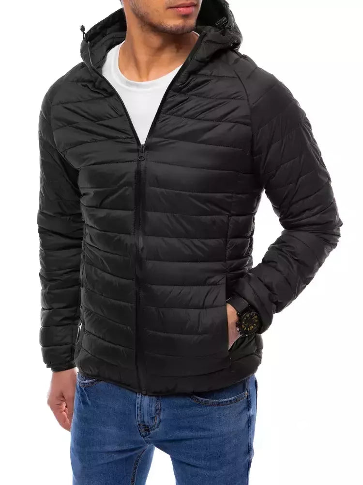 Men's black jacket Pedri