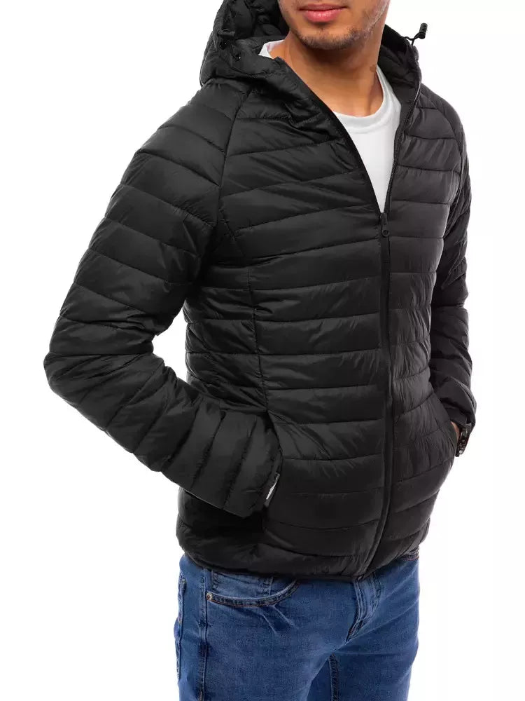 Men's black jacket Pedri