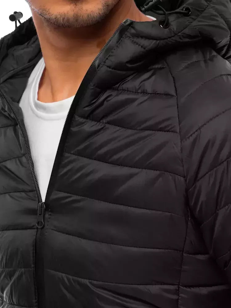 Men's black jacket Pedri