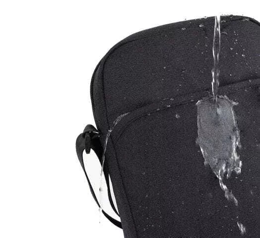 Men's black handbag Boren