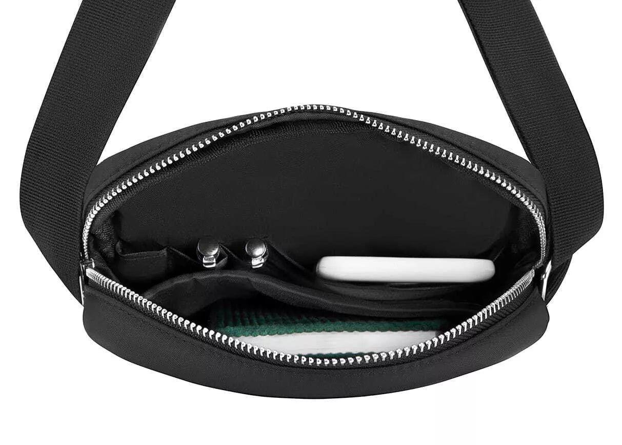 Men's black handbag City