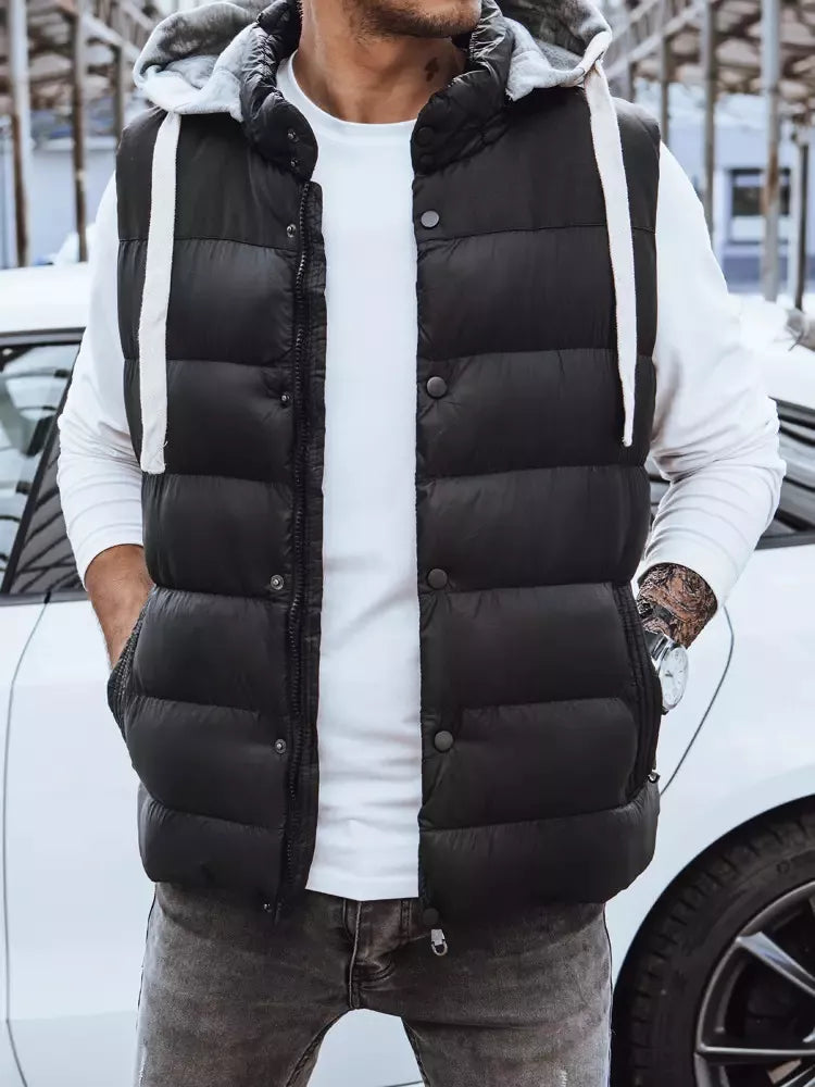 Men's black vest Doger