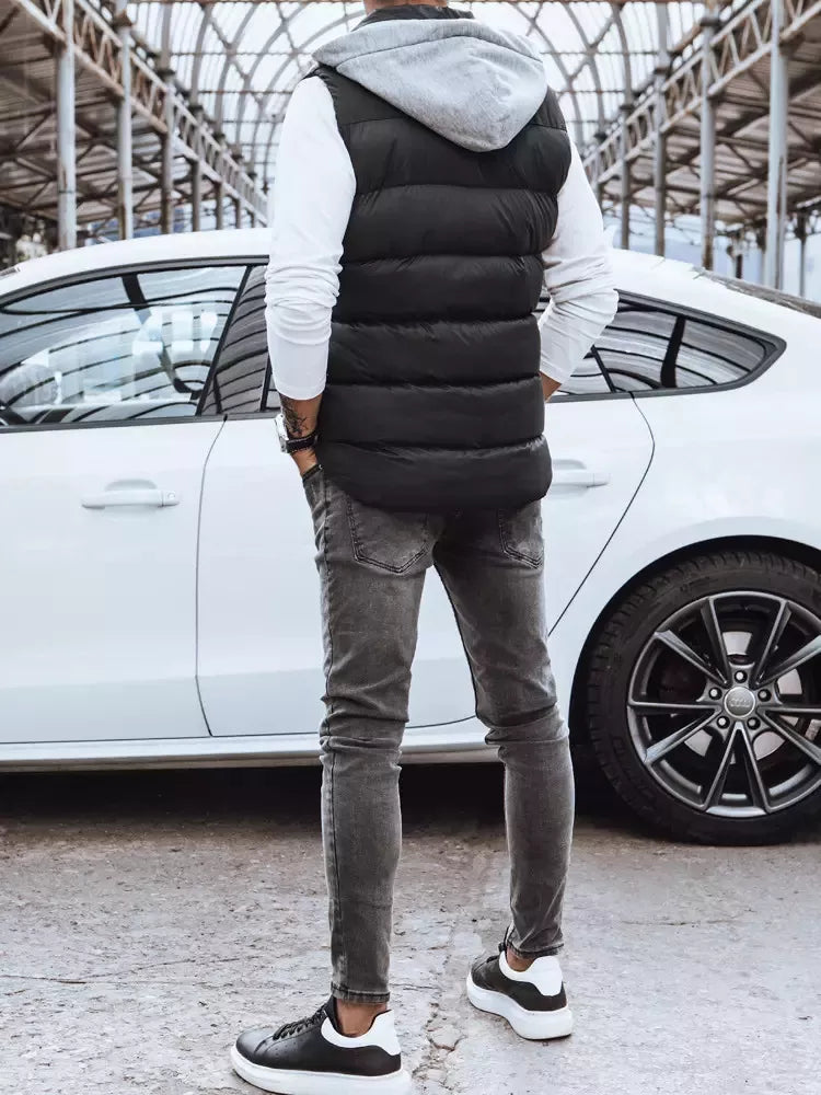 Men's black vest Doger