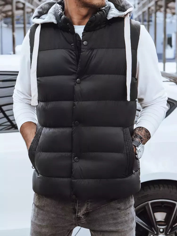 Men's black vest Doger