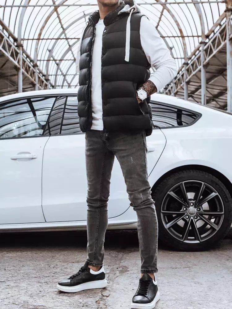 Men's black vest Doger