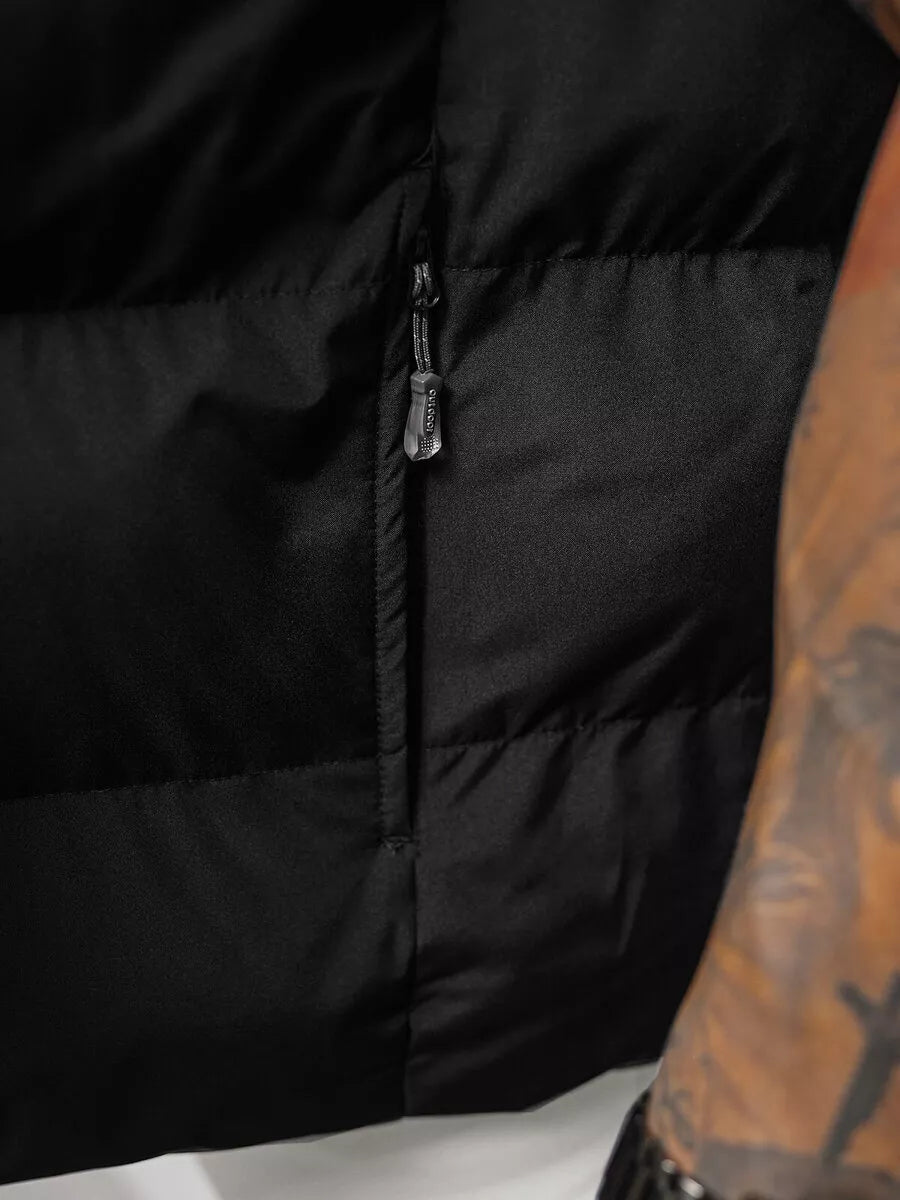 Men's black vest Stog