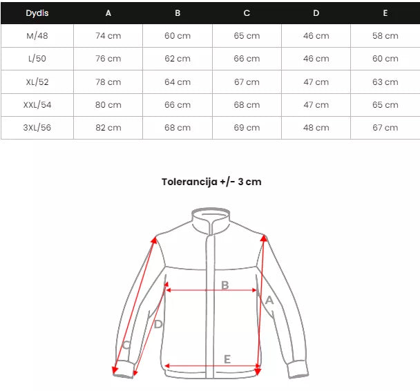 Men's black winter jacket Mason