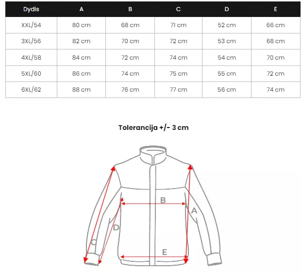 Men's black winter jacket Max