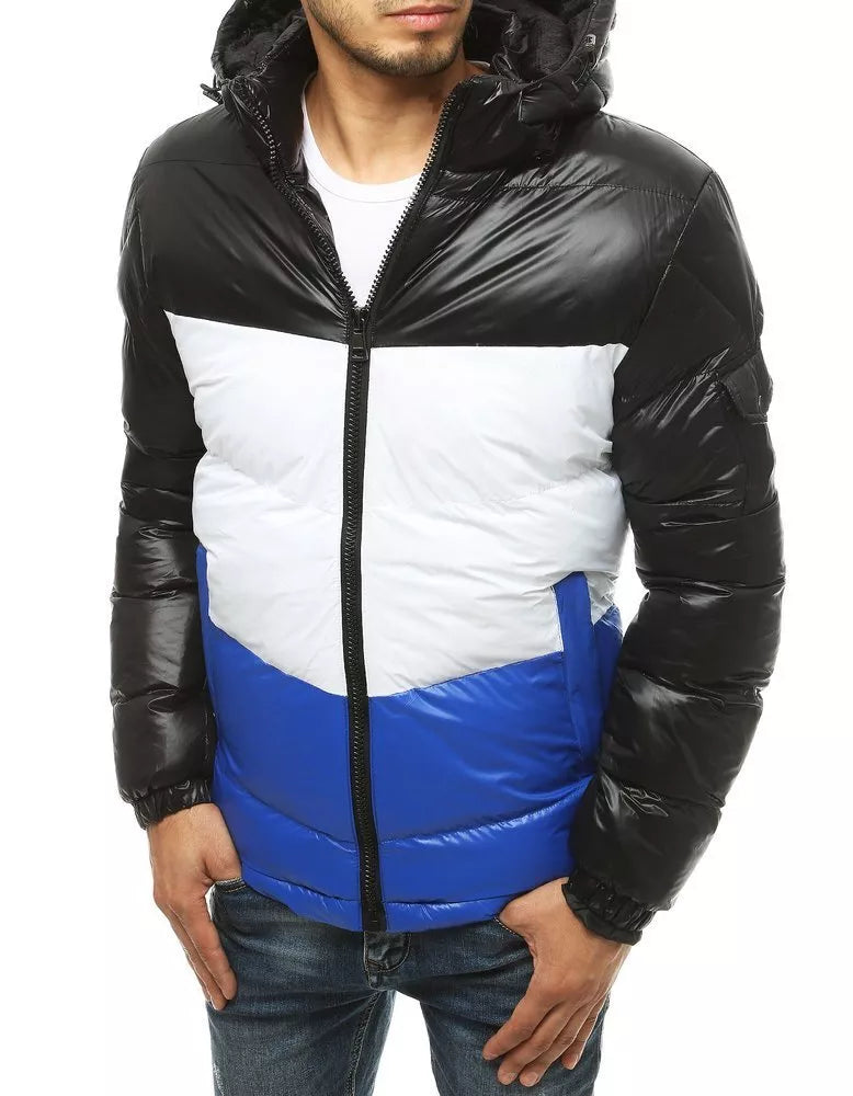 Winter black men's jacket Mivol 