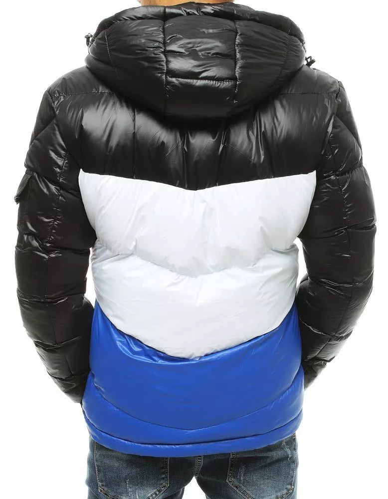 Winter black men's jacket Mivol 