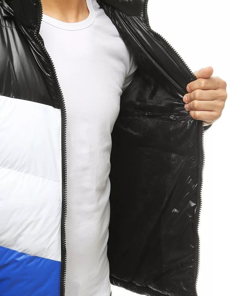 Winter black men's jacket Mivol 