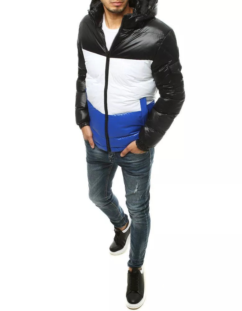 Winter black men's jacket Mivol 
