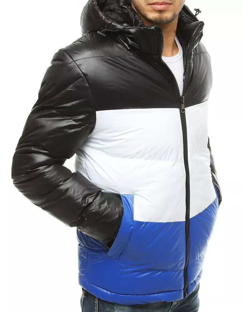 Winter black men's jacket Mivol 