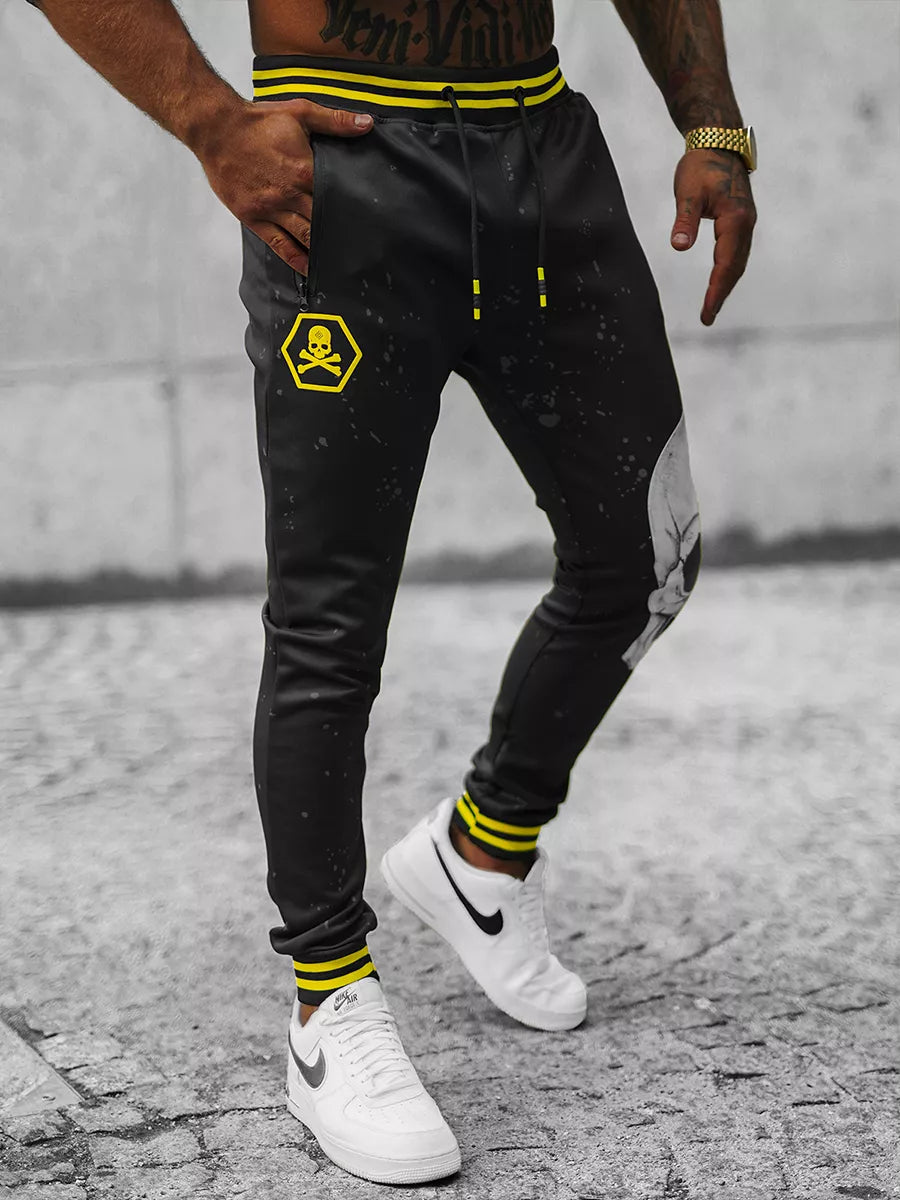 Men's black trousers Naros