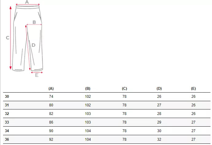 Black men's trousers Robol