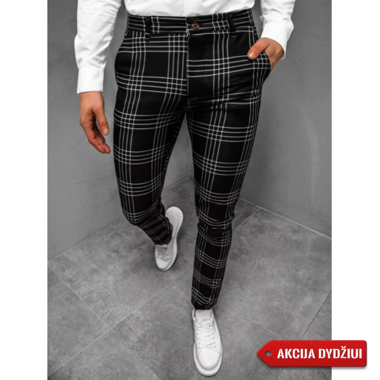 Men's black pants Rolin