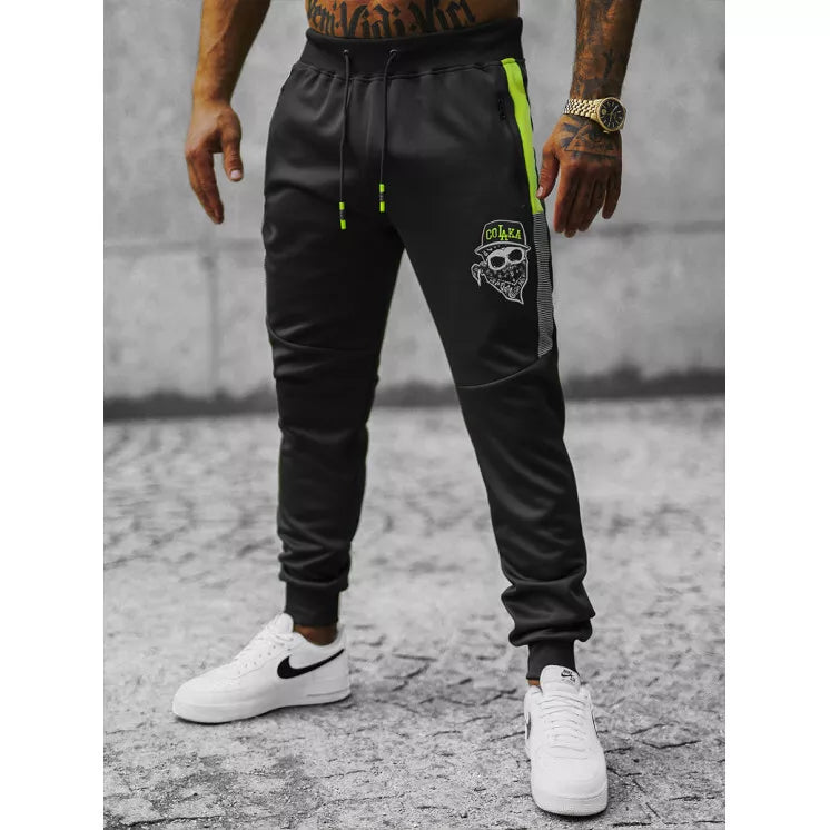 Men's black casual pants Liter