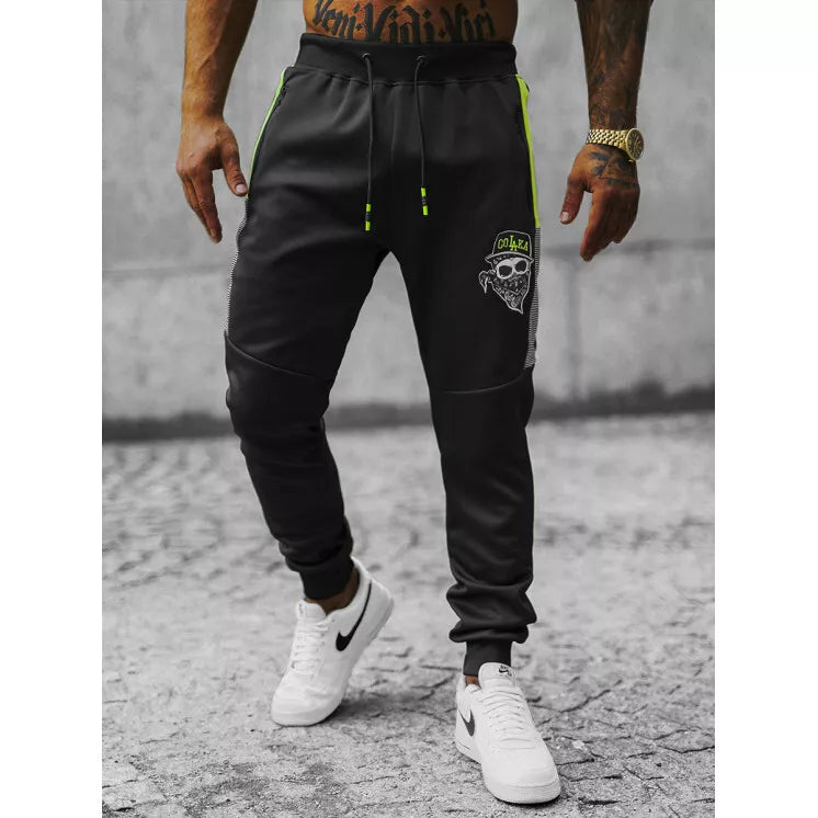 Men's black casual pants Liter