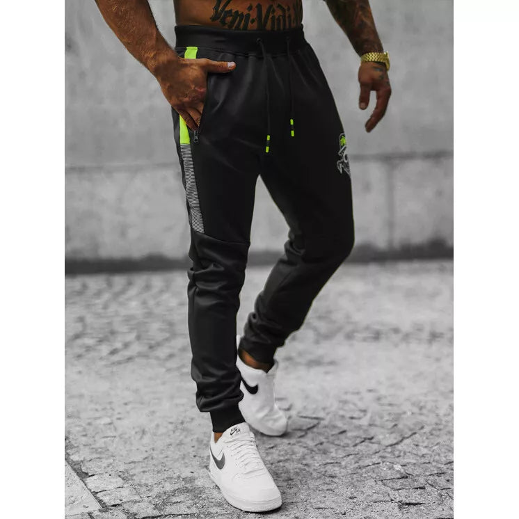 Men's black casual pants Liter