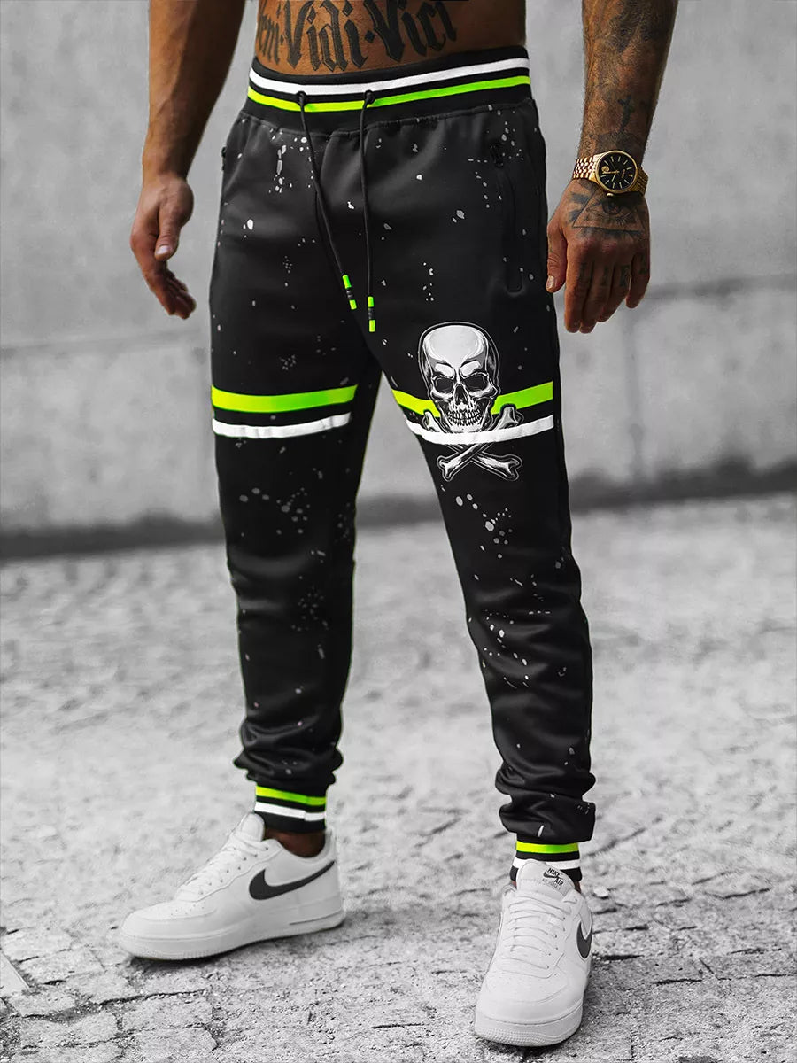 Men's black casual pants Vidi