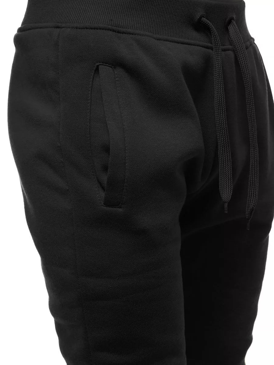 Men's black casual pants Resol