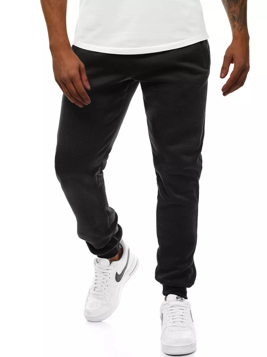 Men's black casual pants Sergo 