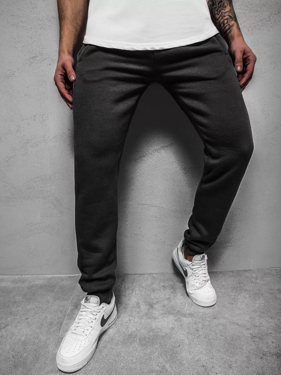 Men's black casual pants Sergo 
