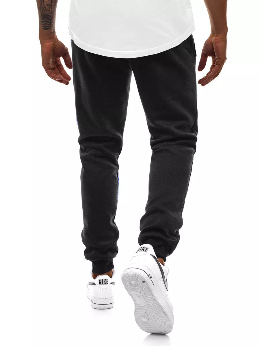 Men's black casual pants Sergo 