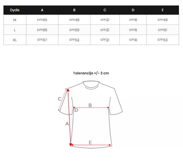 Men's black and white T-shirt Icon