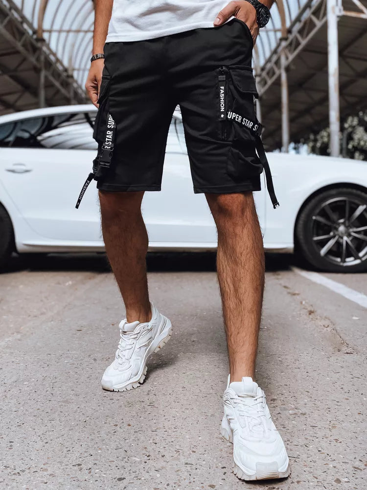 Men's black shorts Bissell