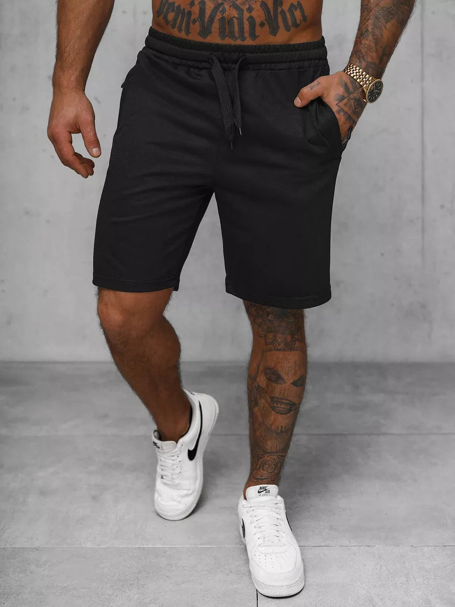 Men's black shorts Emir