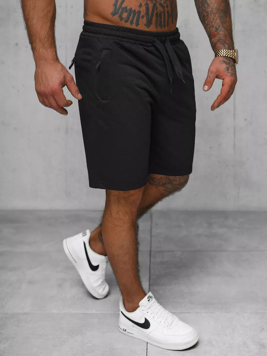 Men's black shorts Emir