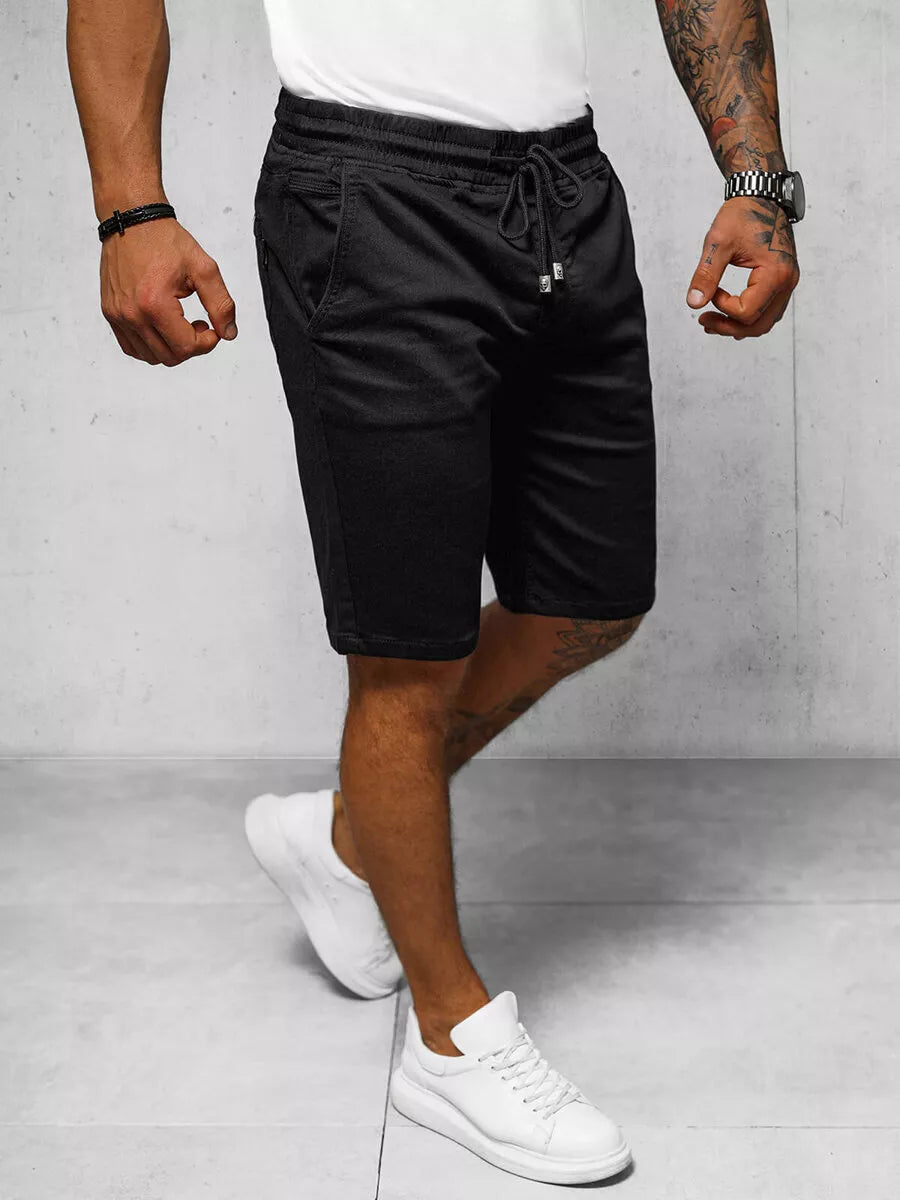 Men's black shorts Nica