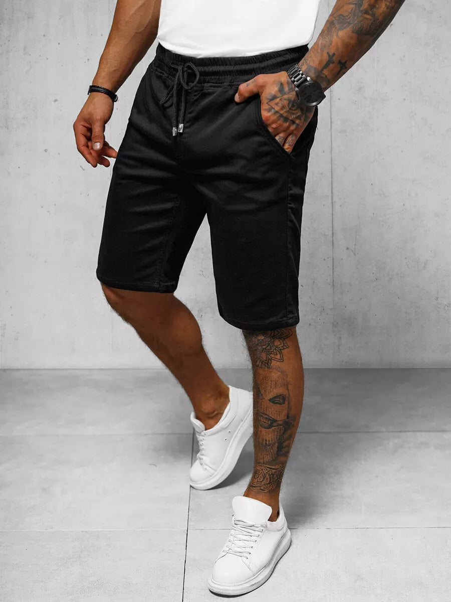 Men's black shorts Nica