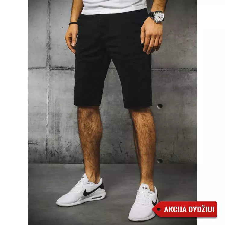 Men's black shorts Scrap