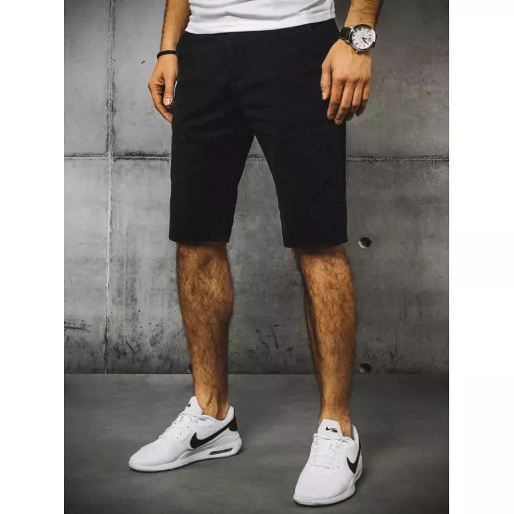 Men's black shorts Scrap
