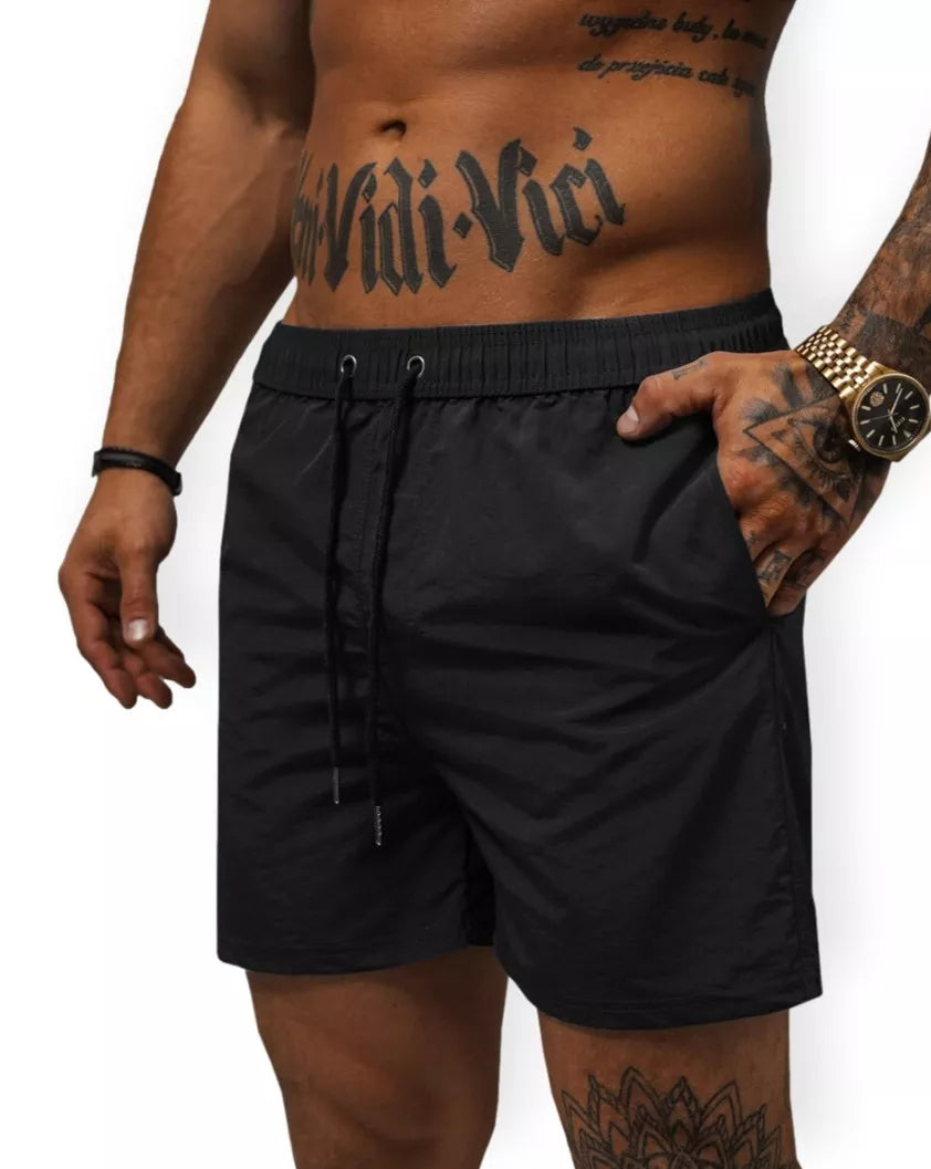 Men's black shorts Vidi