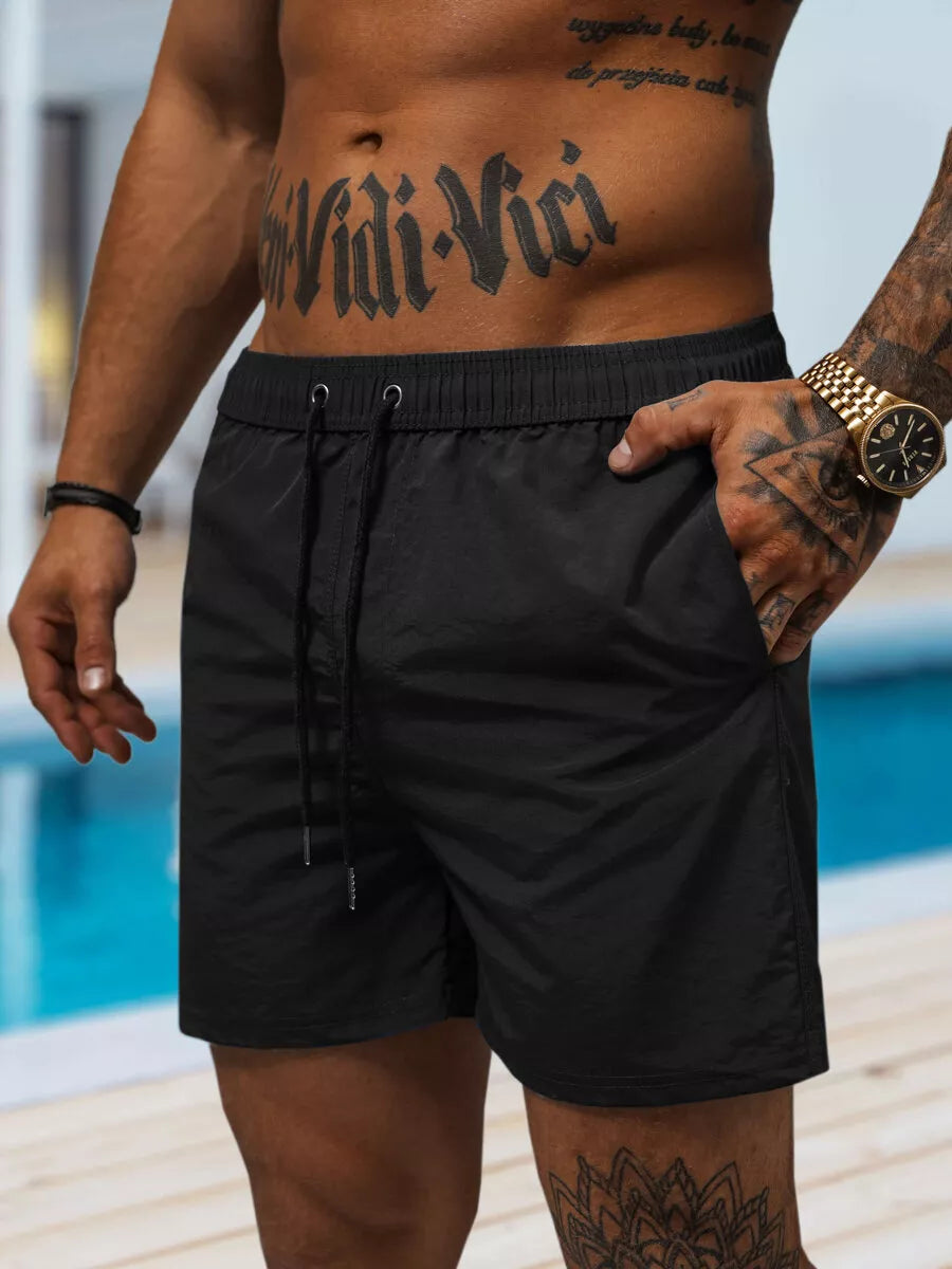 Men's black shorts Vidi