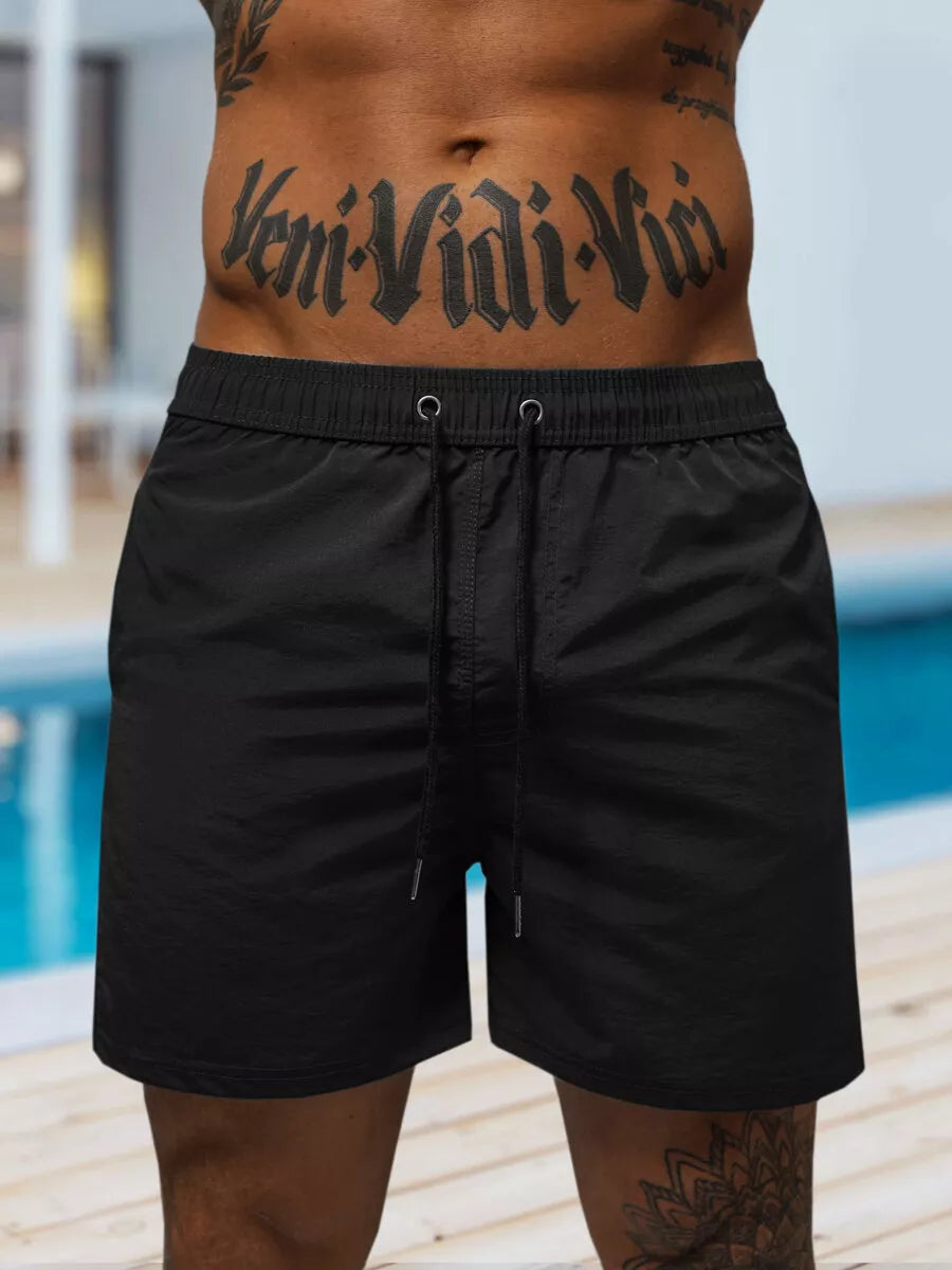 Men's black shorts Vidi