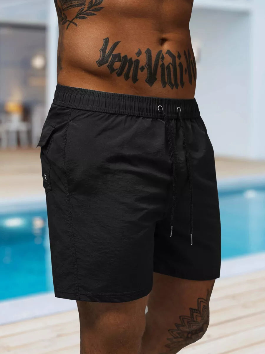 Men's black shorts Vidi