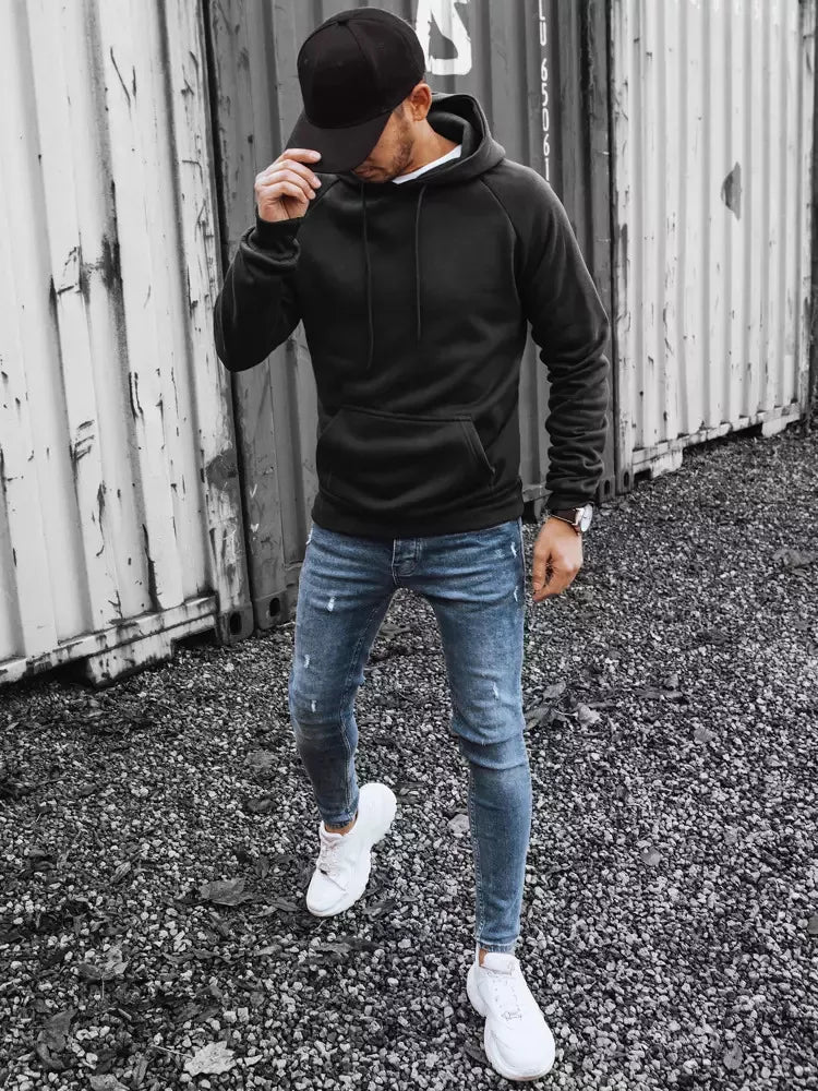 Men's black sweater Ater